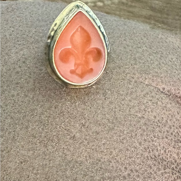 Silpada Fleur de Lis Ring - Picture 2 of 4